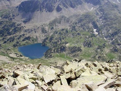 Alguna de les vistes aèries del cim
