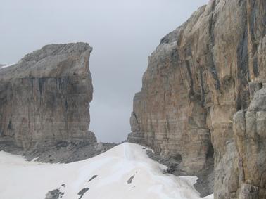 Vista de la Brecha des del costat Aragonès