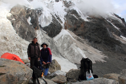 tenda a uns 5000m
