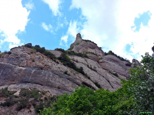 Vistes pujant al Montgròs