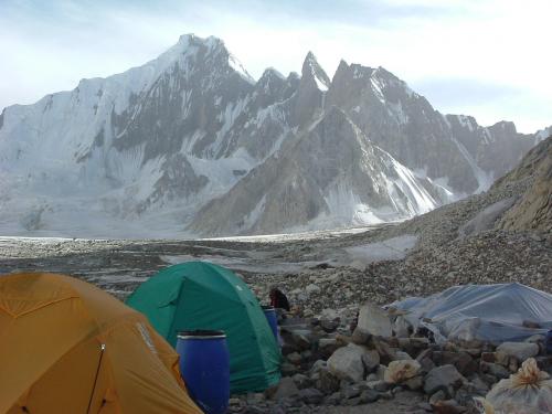 Ali Camp, el campament base del Chogolisa