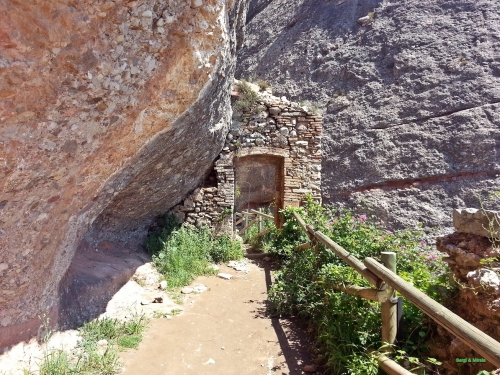 Camí de la Miranda de Santa Magdalena per Sant Onofre