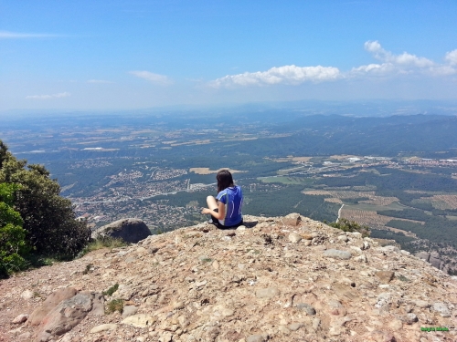 Al cim de la Miranda de Santa Magdalena