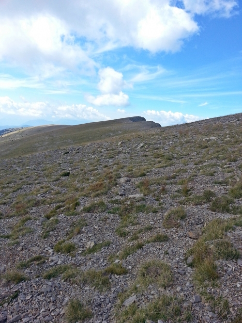 Arribant a la Torreta de Cadí