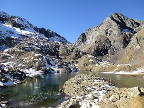 Ibones Azules, coll de Tebarrai i pic de Piedrafita 