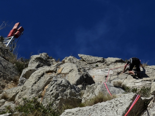 L3: placa de 6a+ abans d'arribar a l'antena