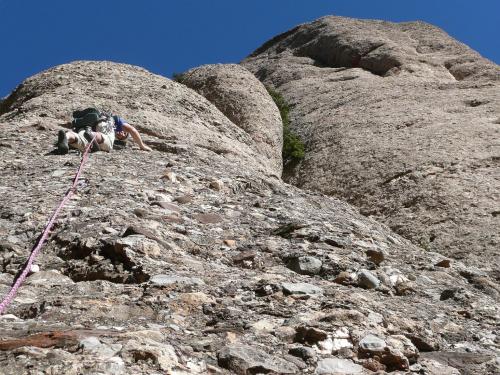 Començant el primer llarg, 6a+