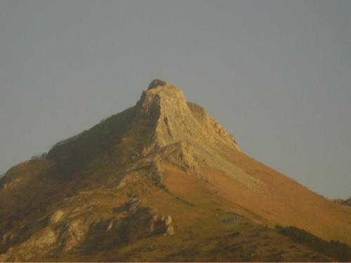 Espectacular vista del cim del Txindoki